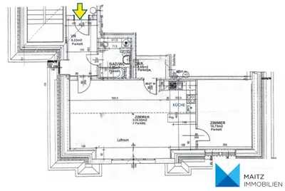 2-Zimmer-Wohnung mieten in Wien – 70 m², € 1.485 – Bild 36 von 37