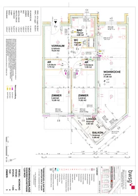 (reserviert) 3-Zimmer-Genossenschaftswohnung, 82 m², Balkon & Loggia - gegenüber U2 Stadlau, 1220 Wien – Bild 2