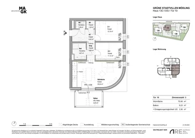 3-Zimmer-Wohnung kaufen in Mödling – 70,36 m², € 570.000 – Bild 6 von 6