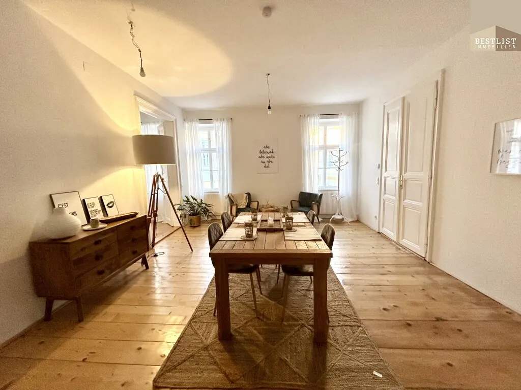 Absolute Rarität! Traumhafte Altbauwohnung im Zentrum von Baden - Ansicht 3