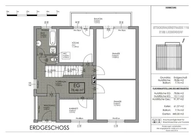 4-Zimmer-Haus kaufen in Korneuburg – 118 m², € 420.000 – Bild 2 von 28