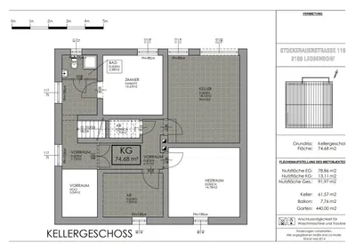 4-Zimmer-Haus kaufen in Korneuburg – 118 m², € 420.000 – Bild 3 von 28