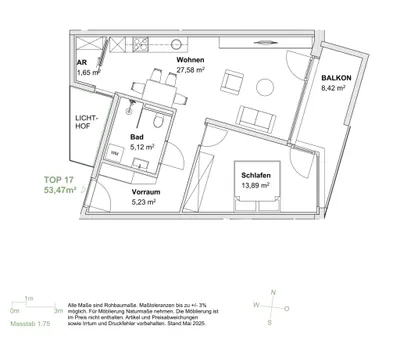 2-Zimmer-Wohnung kaufen in Innsbruck – 53,47 m², € 497.300 – Bild 4 von 4