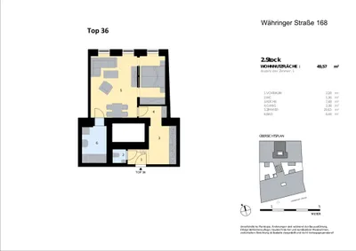 2-Zimmer-Gewerbeimmobilie kaufen in Wien – 49,57 m², € 329.000 – Bild 12 von 12
