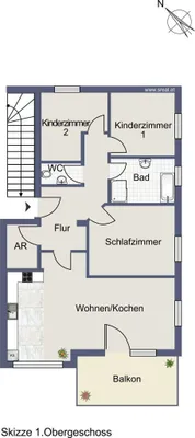 4-Zimmer-Wohnung kaufen in Salzburg-Umgebung – 86,35 m², € 389.000 – Bild 7 von 7
