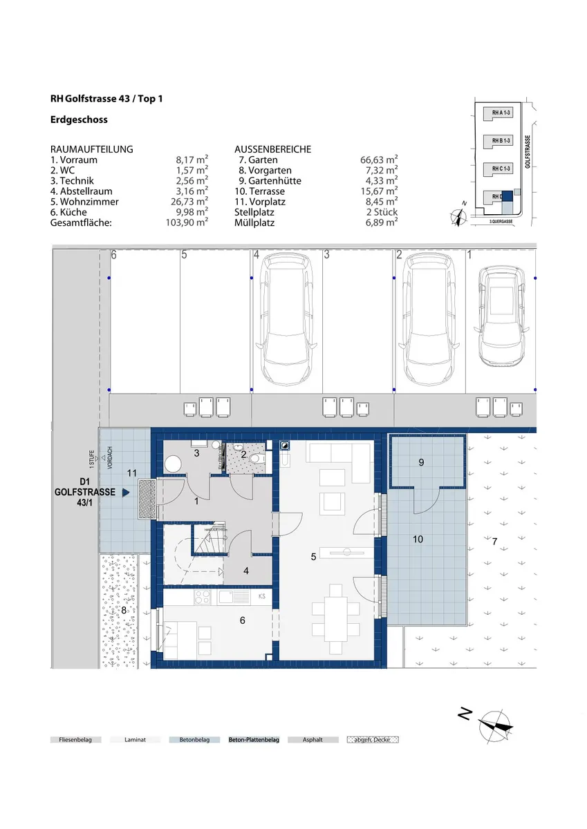 4-Zimmer RH mit Garten | Kaufoption | gefördert - Ansicht 2
