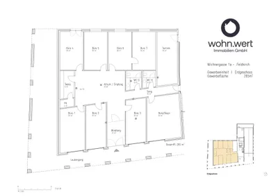 Gewerbeimmobilie mieten in Feldkirch – 277 m², € 5.313 – Bild 5 von 6