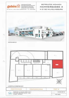 2-Zimmer-Wohnung mieten in Sankt Pölten Land – 57,69 m², € 800 – Bild 11 von 12