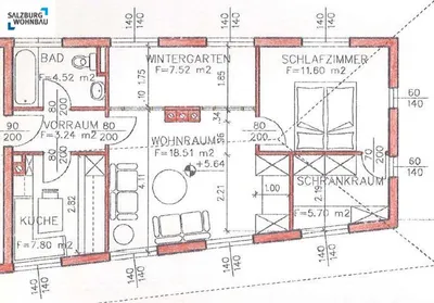2-Zimmer-Wohnung kaufen in Sankt Johann im Pongau – 63 m², € 195.000 – Bild 12 von 12
