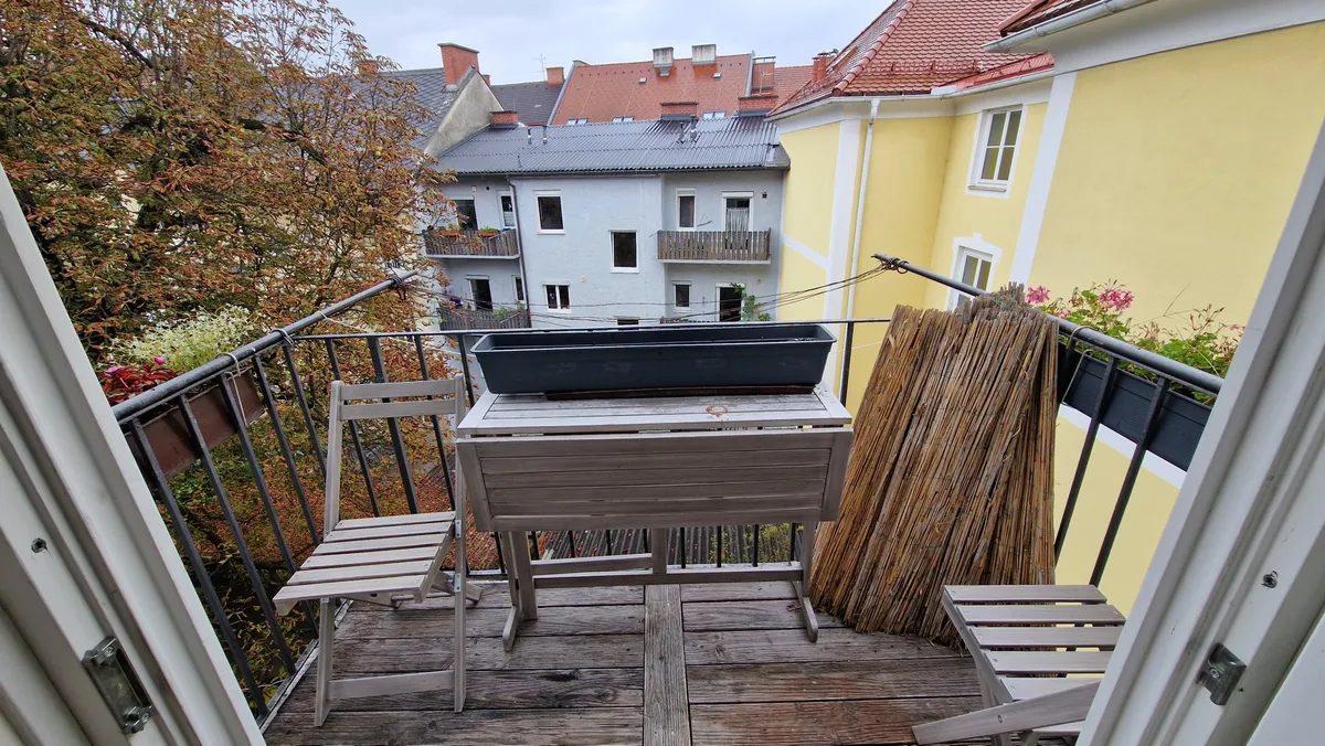 Graz (nähe TU): Schöne 63m² Altbauwohnung mit Balkon zu vermieten! - Widok 2