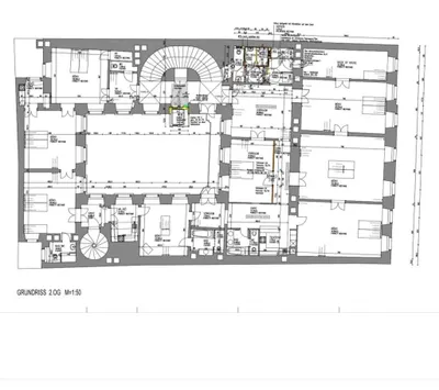 9-Zimmer-Gewerbeimmobilie mieten in Wien – 430 m², € 14.749 – Bild 2 von 2