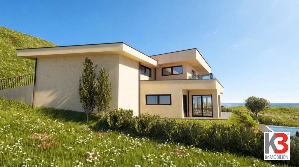K3 - Neubau - Einfamilienhaus am Attersee mit einzigartigen Seeblick, Pool und highend Ausstattung - Ansicht 3