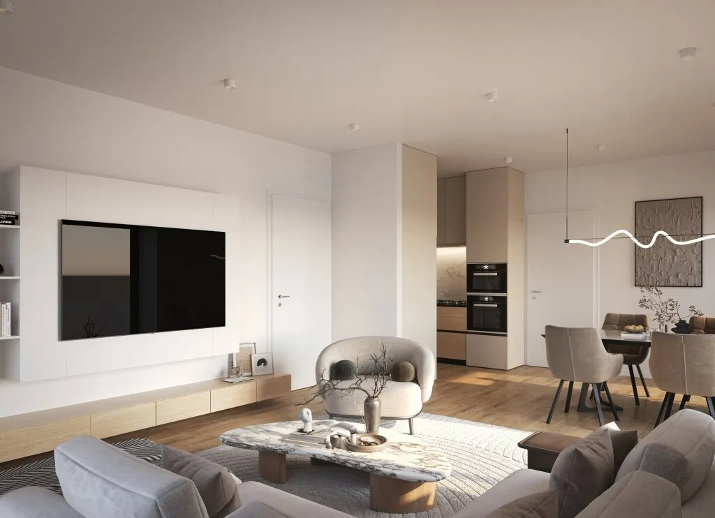Exklusives Eck-Stadthaus in Premiumlage | 118,80 m² Wohnfläche & Eigengarten | 4-Zimmer – pohled 2