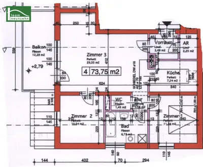 3-Zimmer-Wohnung mieten in Melk – 73,75 m², € 658 – Bild 18 von 18