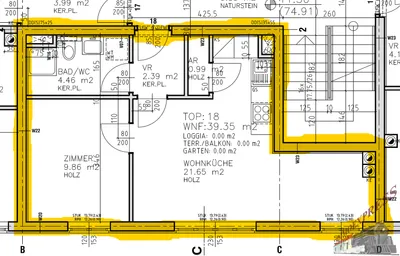 Wohnung kaufen in Wien – 78,7 m², € 438.000 – Bild 2 von 23