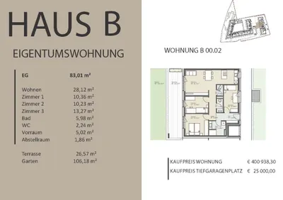 4-Zimmer-Wohnung kaufen in Graz-Umgebung – 83,01 m², € 400.938 – Bild 4 von 8
