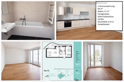 2-Zimmer-Wohnung mieten in Wien – 66 m², € 1.375 – Bild 2 von 9