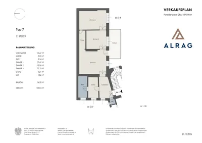 3-Zimmer-Wohnung kaufen in Wien – 100,04 m², € 848.300 – Bild 12 von 12
