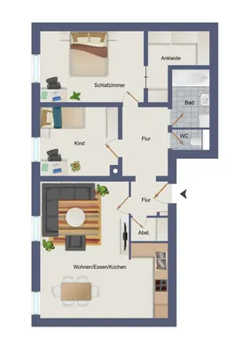 3-Zimmer-Wohnung kaufen in Graz – 83 m², € 199.800 – Bild 20 von 20