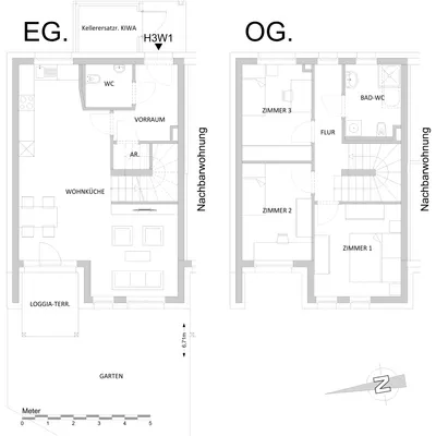 4-Zimmer-Wohnung mieten in Murau – 92,51 m², € 1.227 – Bild 3 von 3