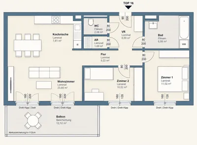 Wohnung zur Miete in 8020 Graz