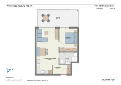 2-Zimmer-Wohnung kaufen in Feldkirch – 49,28 m², € 354.500 – Bild 10 von 10