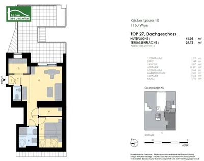 Immobilie kaufen in Wien – 46 m², € 285.000 – Bild 29 von 29