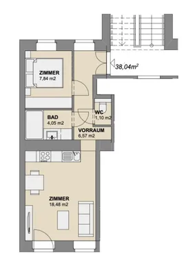 3-Zimmer-Wohnung kaufen in Wien – 70 m², € 245.000 – Bild 18 von 19