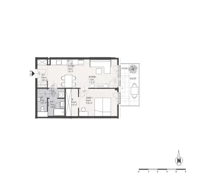 2-Zimmer-Wohnung kaufen in Wien – 51,08 m², € 309.000 – Bild 8 von 8