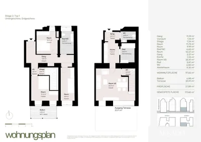 4-Zimmer-Wohnung kaufen in Wien – 97,4 m², € 629.000 – Bild 12 von 12