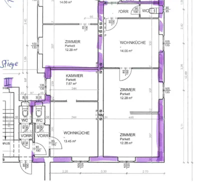 3-Zimmer-Wohnung mieten in Wiener Neustadt – 67,16 m², € 604 – Bild 22 von 22