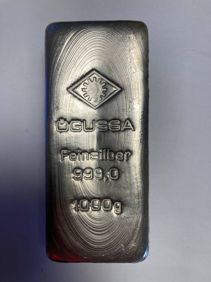 1 kg Fein Silberbarren