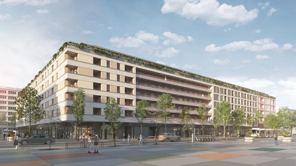 Erdgeschoss Neubaufläche - Smart City - Ansicht 2