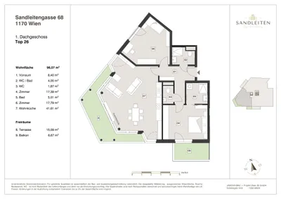 2-Zimmer-Wohnung kaufen in Wien – 96,07 m², € 809.000 – Bild 16 von 16