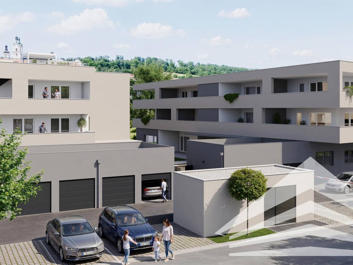 VERKAUFSSTART Stiftslichtung St. Florian - 112 m² Penthouse mit Aussichtsterrasse und Poolvorbereitung! – pohled 3