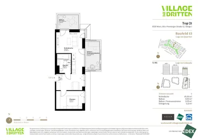 2-Zimmer-Wohnung kaufen in Wien – 45,5 m², € 372.000 – Bild 38 von 38