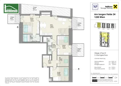 4-Zimmer-Wohnung kaufen in Wien – 118,51 m², € 868.000 – Bild 28 von 28