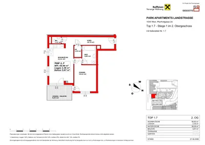 2-Zimmer-Wohnung mieten in Wien – 55,9 m², € 1.350 – Bild 13 von 13
