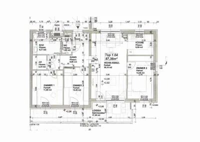 4-Zimmer-Wohnung mieten in Sankt Pölten Land – 86,96 m², € 971 – Bild 7 von 7