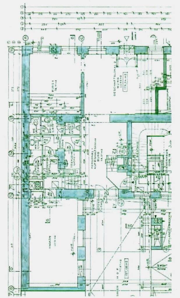 KLIMATISIERTES 157 m² ALTBAUBÜRO - KANZLEI, 3 Zimmer, Nebenräume, Parketten, Gonzagagasse, U2/U4-Nähe - Ansicht 2