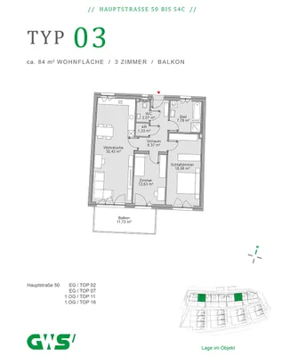 3-Zimmer-Wohnung mieten in Graz-Umgebung – 83,42 m², € 1.539 – Bild 12 von 12