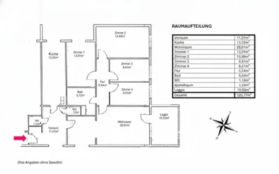 5-Zimmer-Wohnung kaufen in Wien – 120,73 m², € 599.000 – Bild 28 von 28