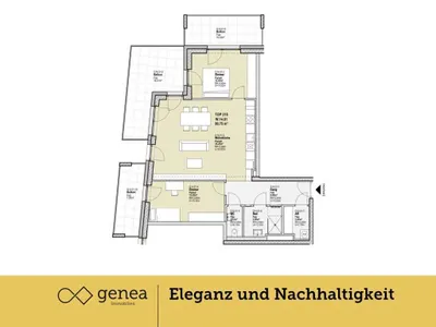 3-Zimmer-Wohnung kaufen in Graz – 80,75 m², € 471.691 – Bild 2 von 13