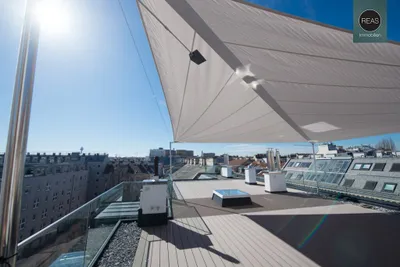 Provisionsfrei: Einzigartiges Luxus Smart-Home Penthouse mit direktem Liftzugang und 3 Terrassen nahe Rochusmarkt! Garage verfügbar!