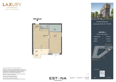 2-Zimmer-Wohnung kaufen in Wien – 51,1 m², € 303.300 – Bild 16 von 16