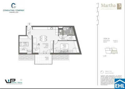 3-Zimmer-Wohnung kaufen in Wien – 75,55 m², € 527.820 – Bild 6 von 6