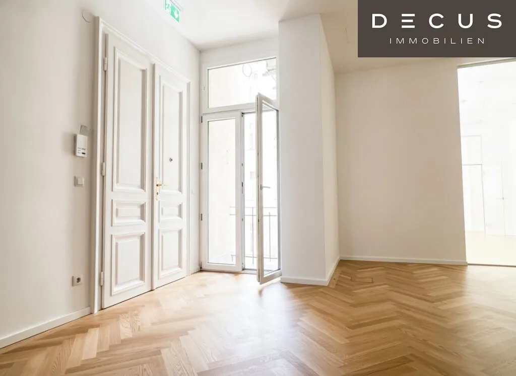 | Herrlich saniertes ALTBAUBÜRO mit kleinem Balkon | GEKÜHLT | Nähe STUBENRING - Ansicht 2