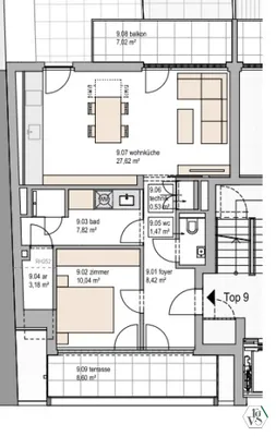 2-Zimmer-Wohnung kaufen in Wien – 59,08 m², € 486.000 – Bild 14 von 14
