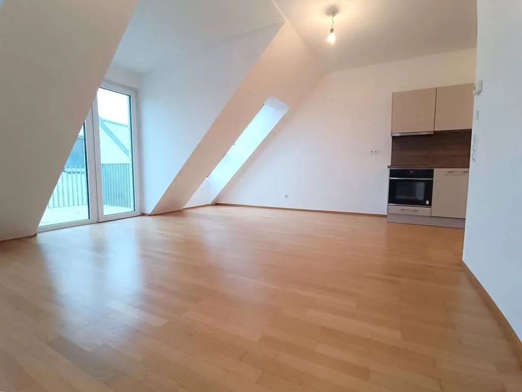Neubau! Siedlung Rustenfeld! 2-Zimmer Wohnung im Dachgeschoss mit Balkon! - Widok 2