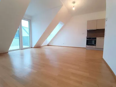 Neubau! Siedlung Rustenfeld! 2-Zimmer Wohnung im Dachgeschoss mit Balkon! – Bild 2